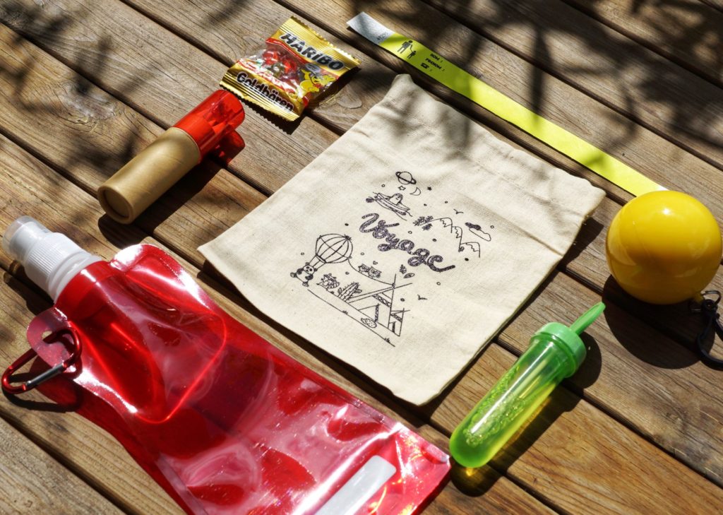 Contenu pack enfant - objets Kid'Trotters